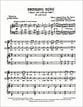 Drinking Song TTBB choral sheet music cover